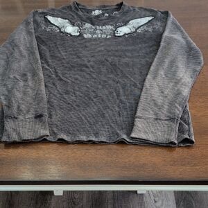 Express Men Long Sleeve Graphic Shirt